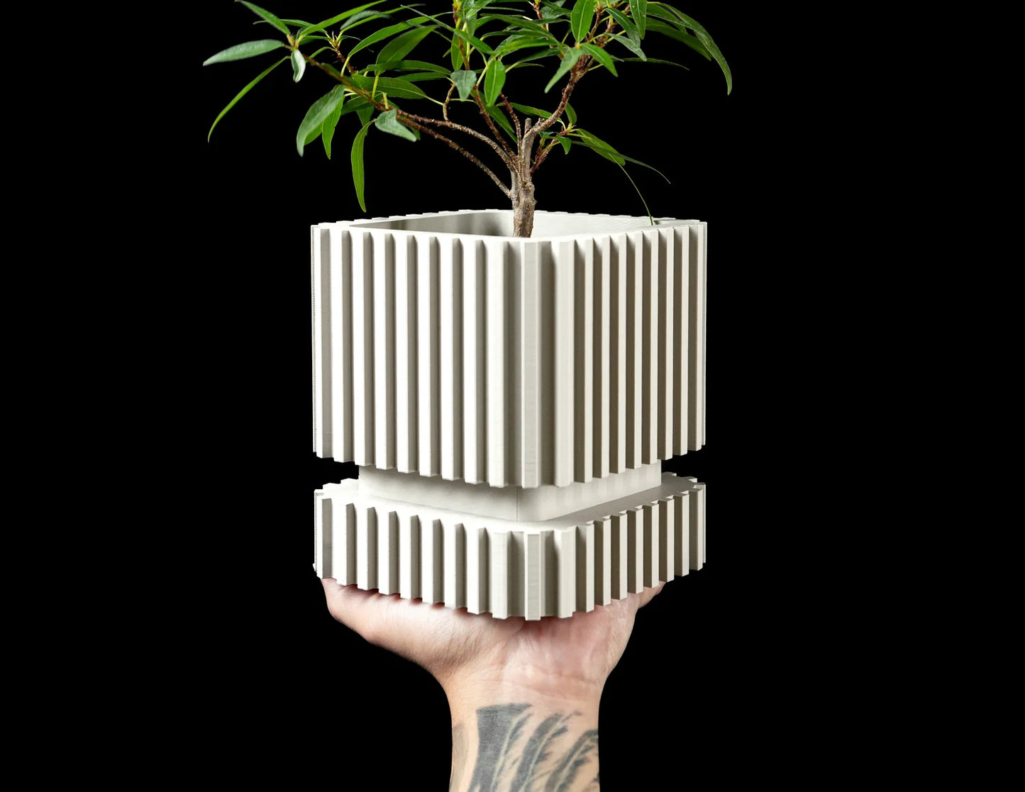 Stripes Pflanzentopf